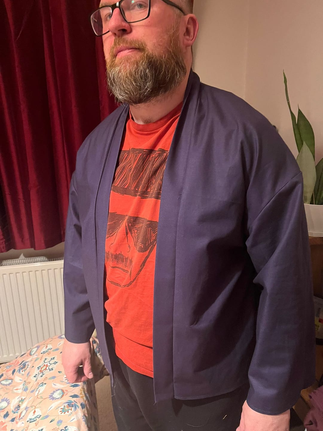 Customer photo review of Plain Soft Cotton Canvas Fabric