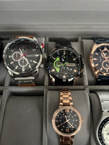 Customer photo review of Curren Istanbul® orologio uomo pelle