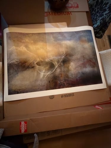 Customer photo review of 24x36 Giclee Fine Art Prints