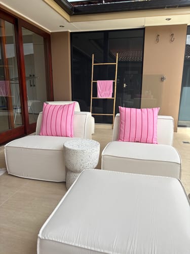 Customer photo review of M1 Outdoor Armless Sofa Seat