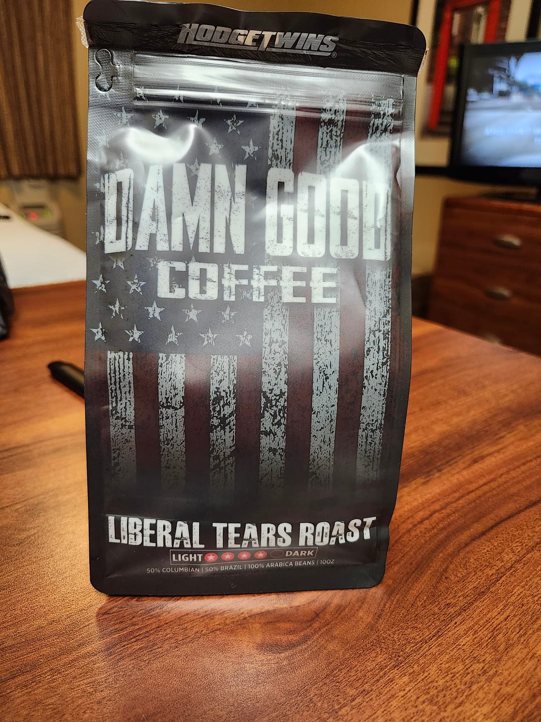 Customer photo review of Damn Good™ Coffee - Liberal Tears Roast