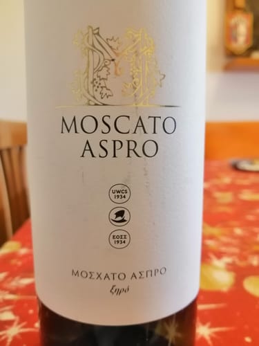 Customer photo review of White Samos Moscato Dry - 750ml