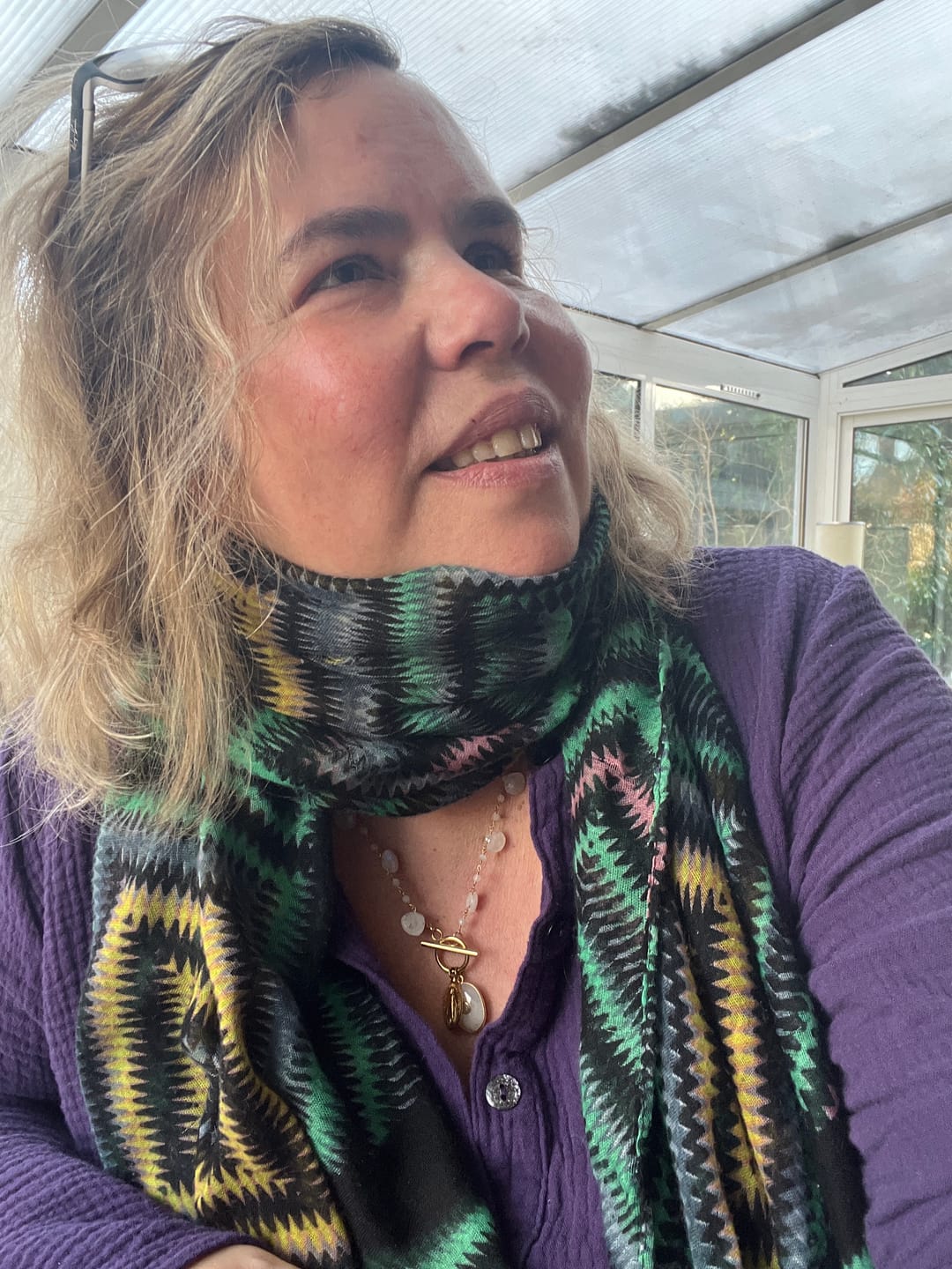 Customer photo review of Collier Jardin d'Hiver