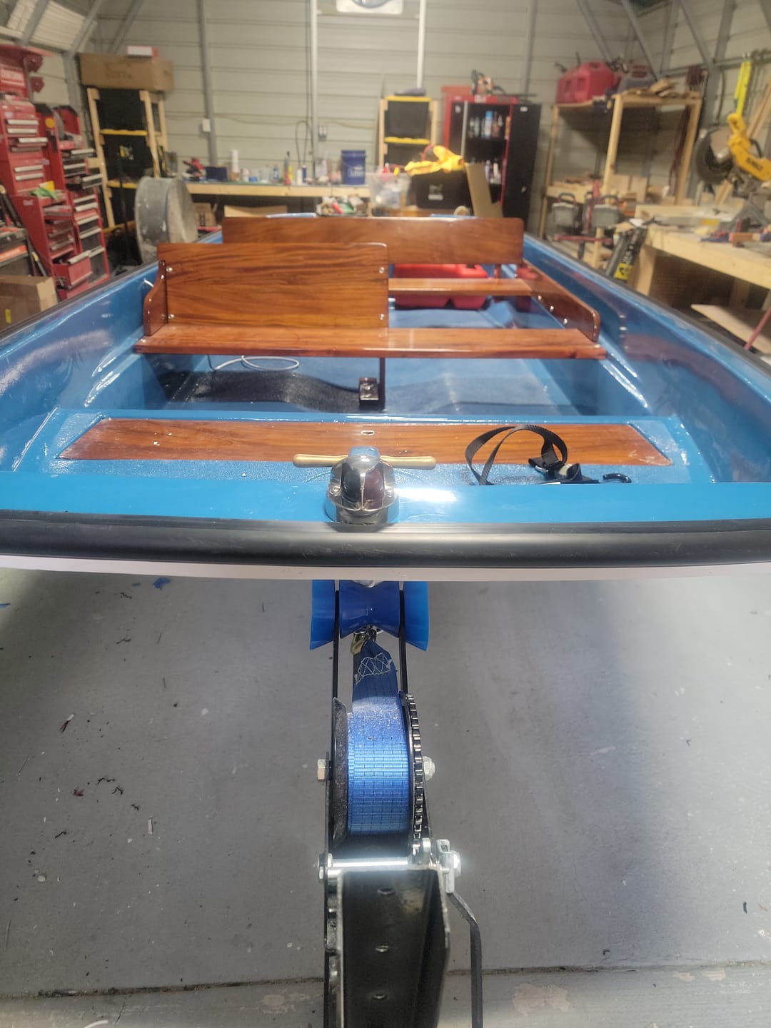 Customer photo review of Boston Whaler Classic Bow Light (1958-1984), Navigation Light (Led) 316 Stainless; *Not Perko*