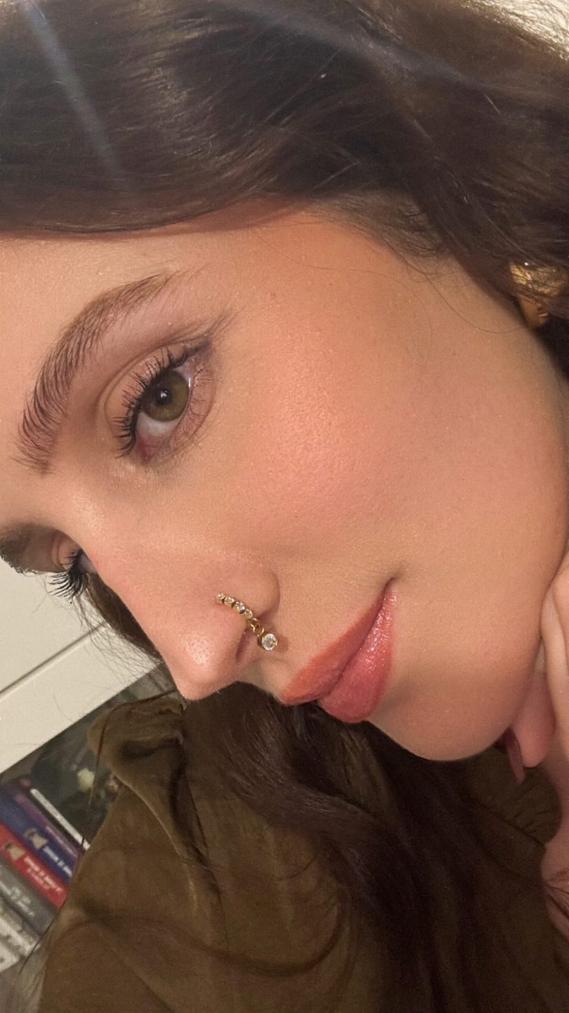 Customer photo review of Piercing Aliya