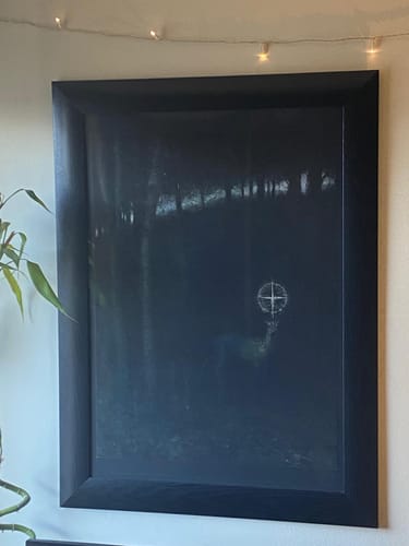 Customer photo review of The Vision of Saint Hubert | Franz von Stuck | 1890