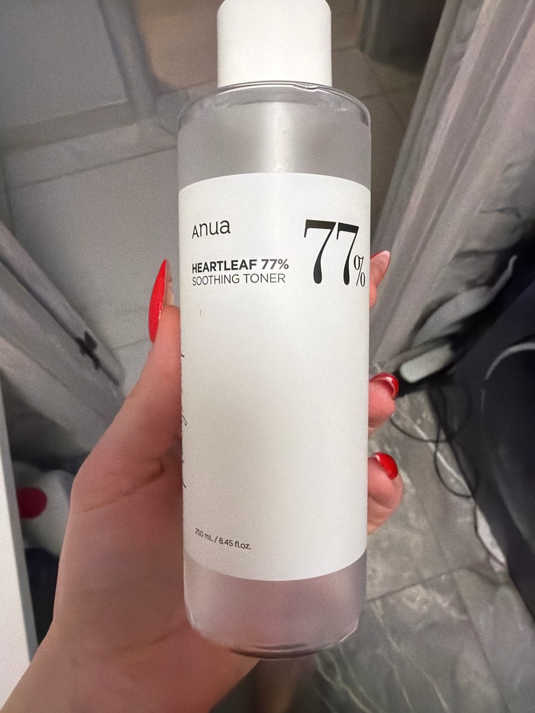 Customer photo review of Nomierinošs toniks Anua Heartleaf 77% Soothing Toner