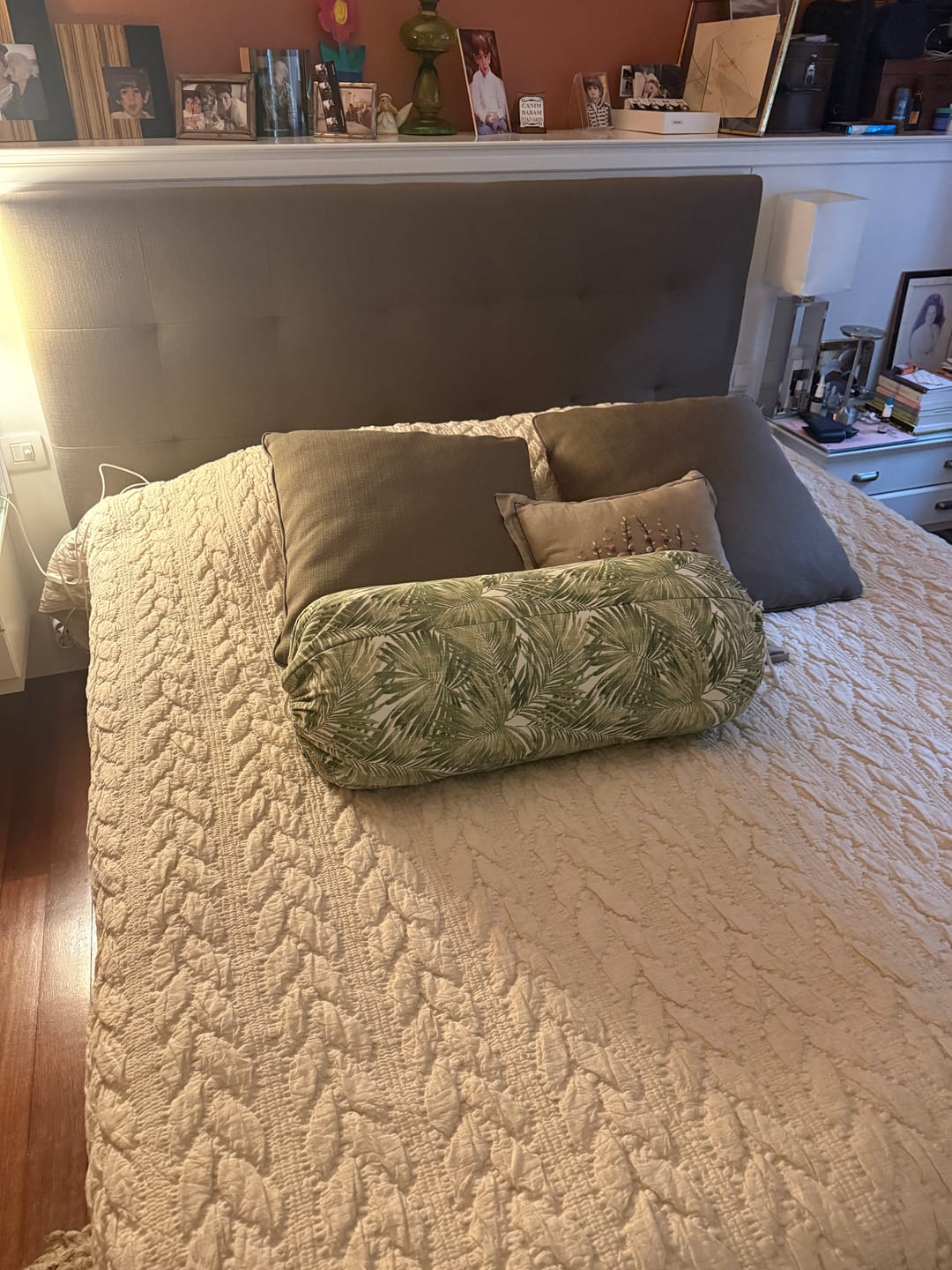 Customer photo review of Helen Çift Kişilik Yatak Örtüsü
