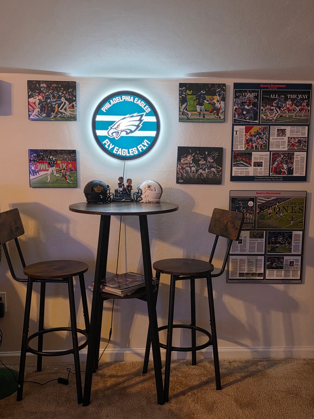 Customer photo review of Sports Illustrated Philadelphia Eagles 2018 Super Bowl Commemorative Issue