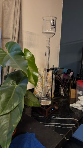 Customer photo of Kazumi siphon coffee maker by Andrés G.