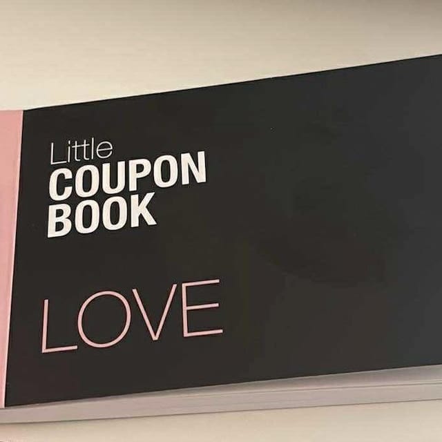 Customer photo review of Love Coupon Book