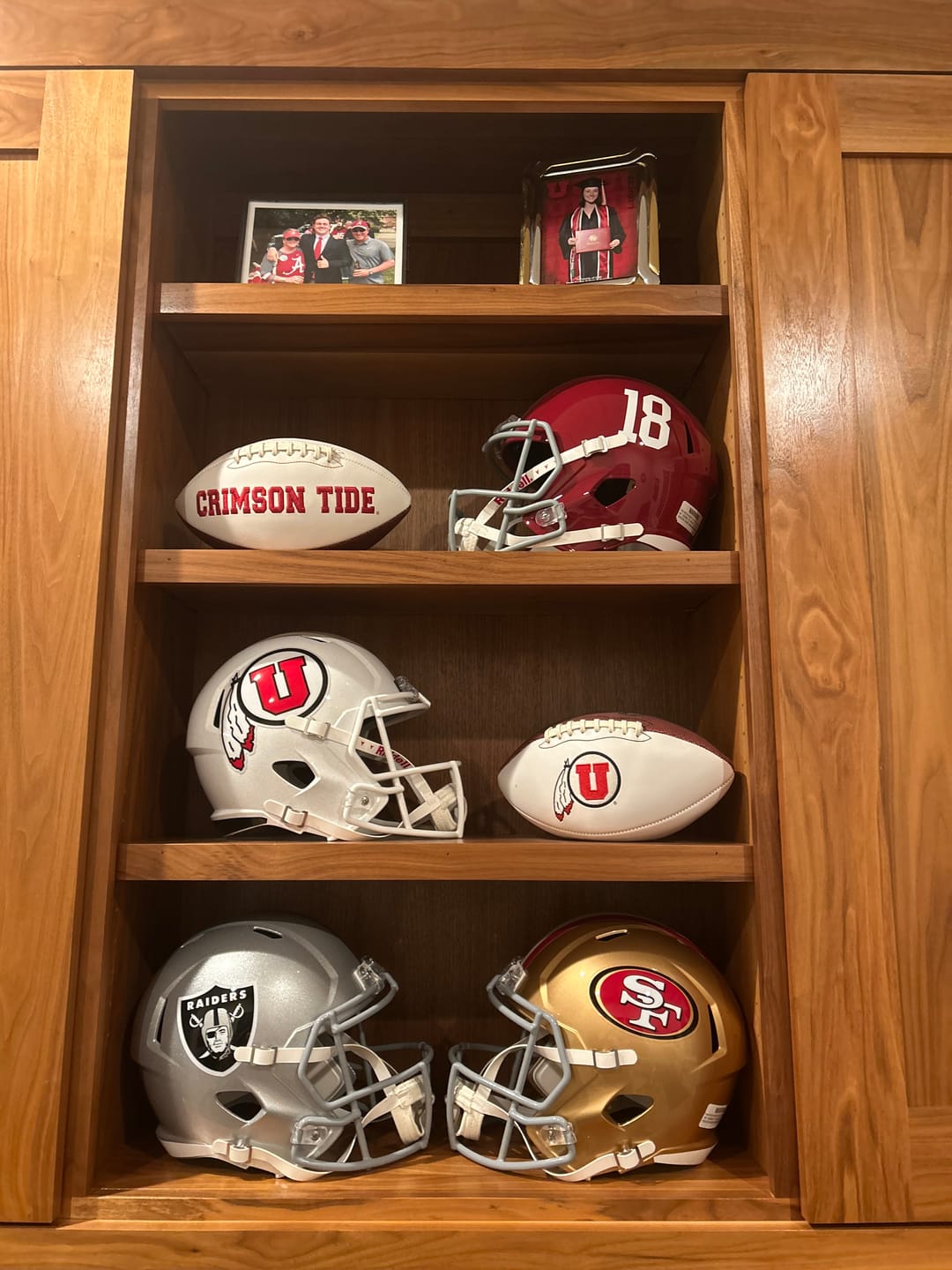 Customer photo review of San Francisco 49ers Riddell Speed Replica Helmet