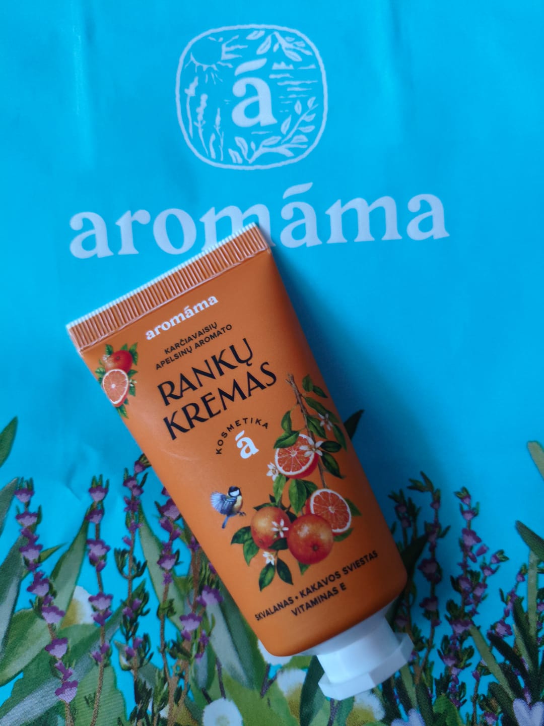Customer photo review of Karčiavaisių apelsinų aromato rankų kremas