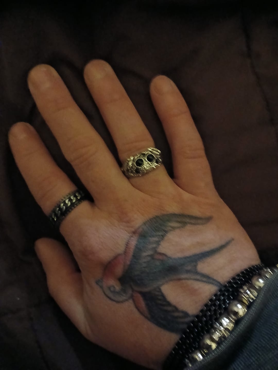 Customer photo review of FREE Today: Jumping Spider Ring