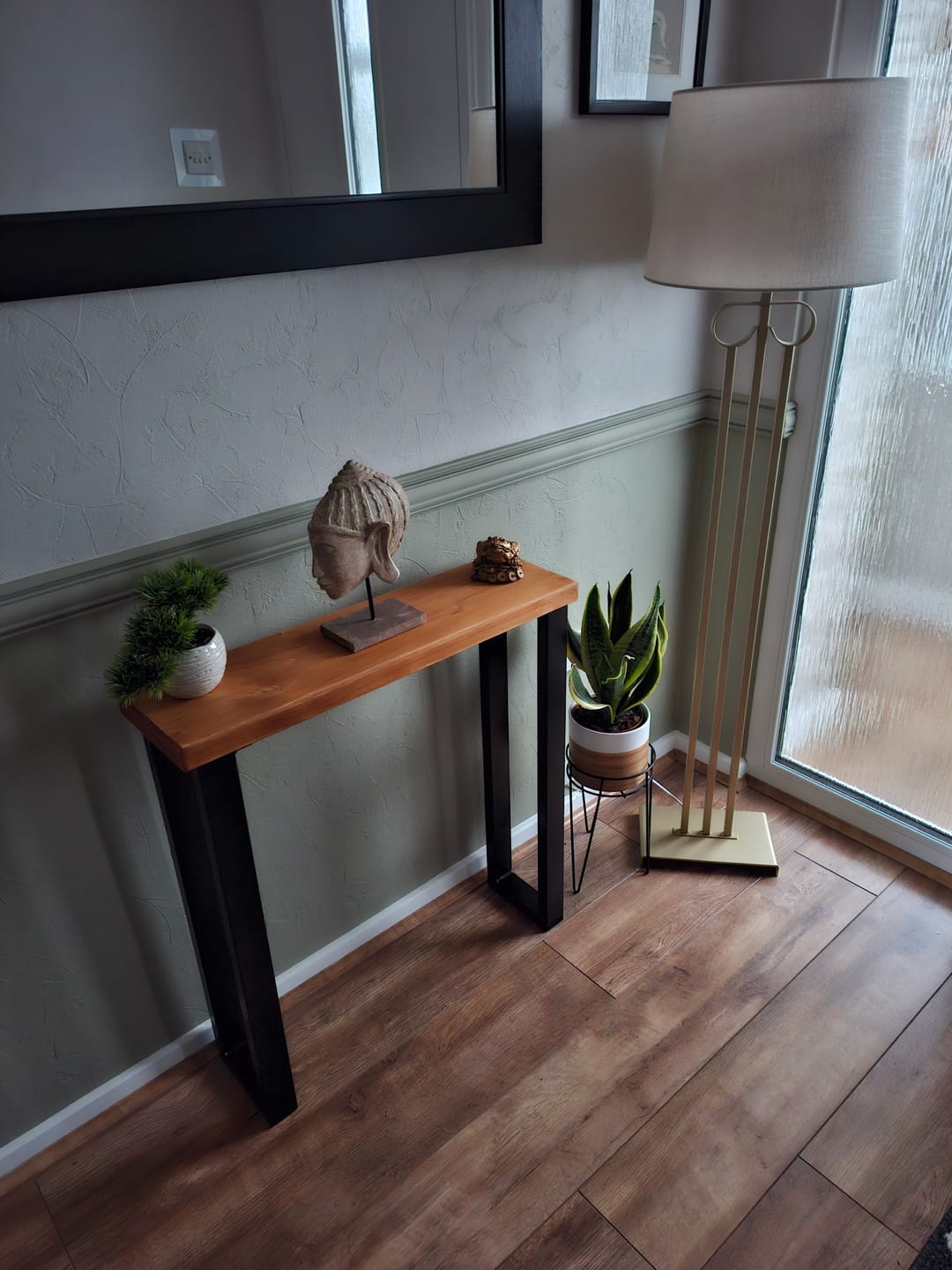 Customer photo review of Rustic Console Table  | 20cm Depth