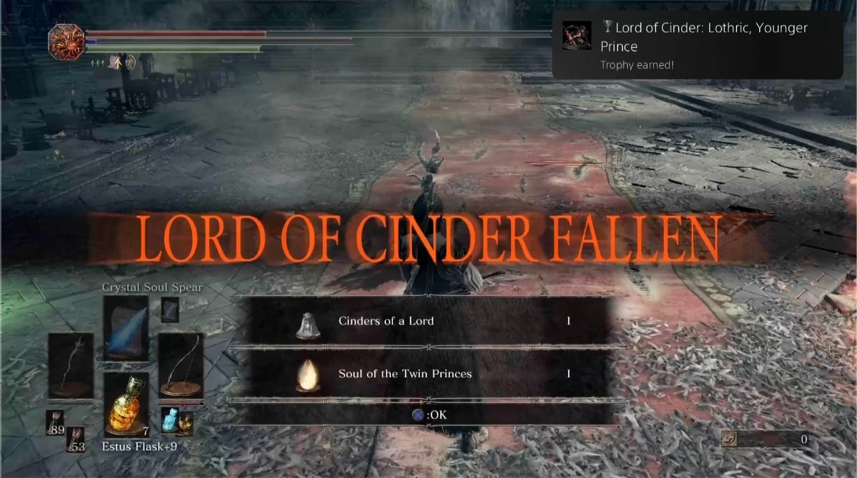 Customer photo review of Dark Souls 3 Items & Souls
