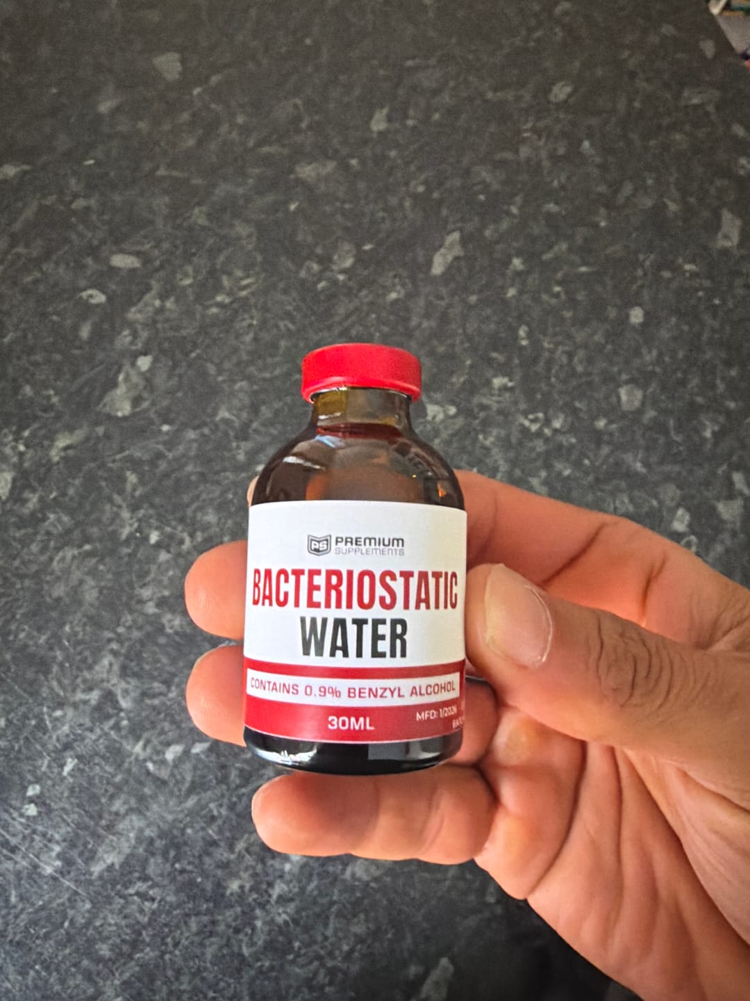 Customer photo review of Bacteriostatic Water