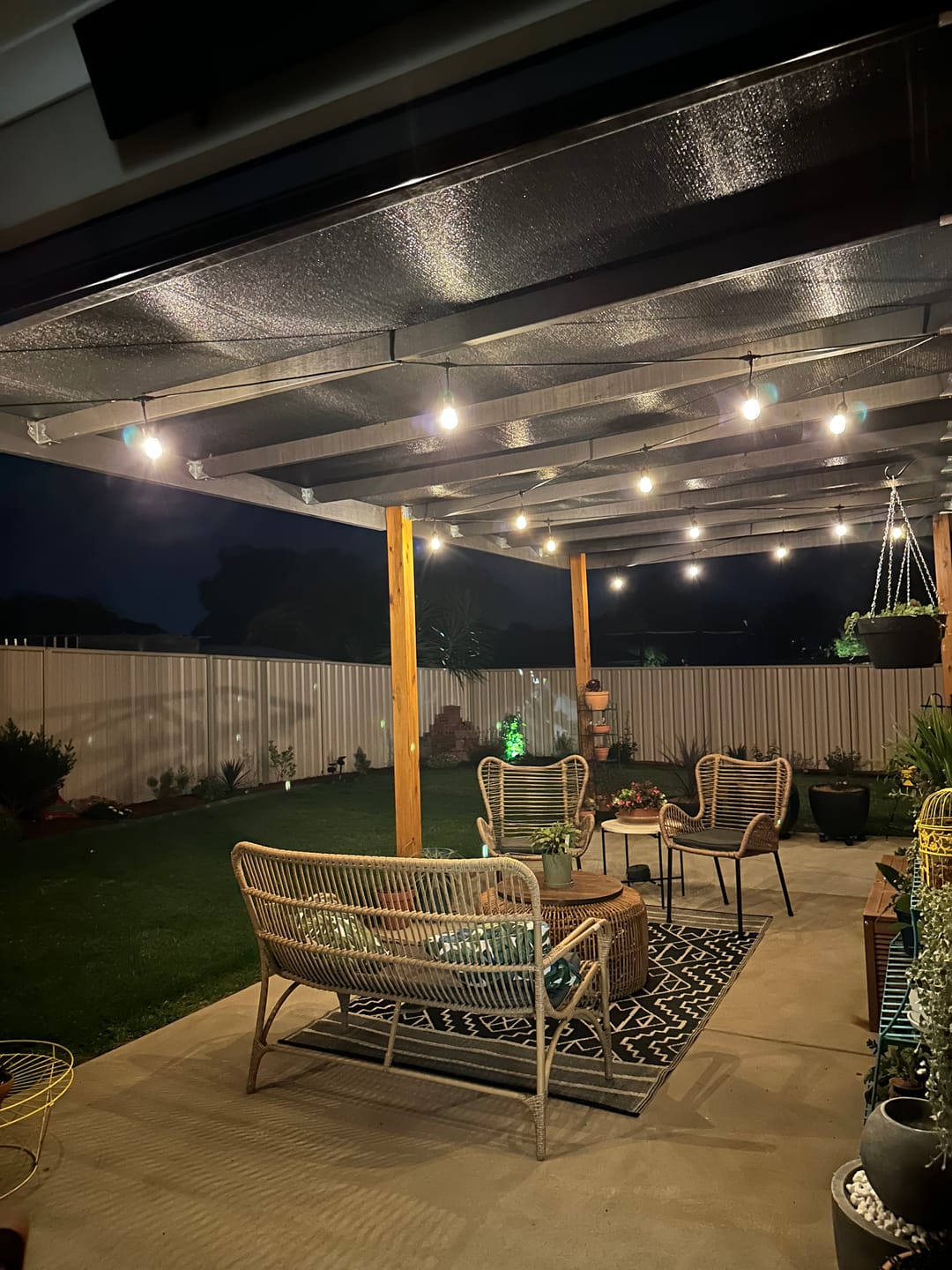 Customer photo review of SolaGarden™ Festoon Lights
