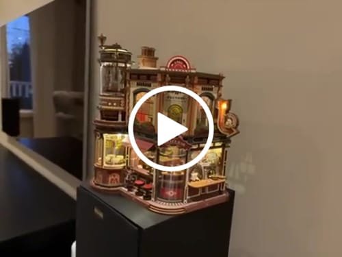 Customer video review of Dreamy Coffee Factory 3D Wooden Puzzle