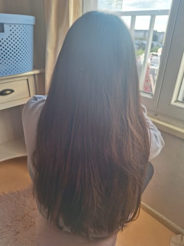Customer photo review of Retouche racines lissage au tanin (100ML)