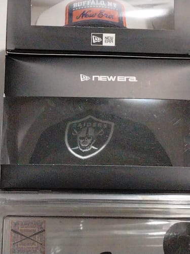 Customer photo review of 9FORTY A-Frame Trucker Las Vegas Raiders Black Snapback