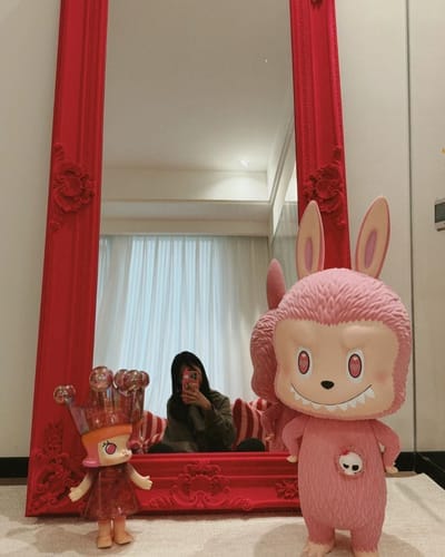 Customer photo review of Labubu V4 – Pin For Love Series Blind Box (A-M Full Set)