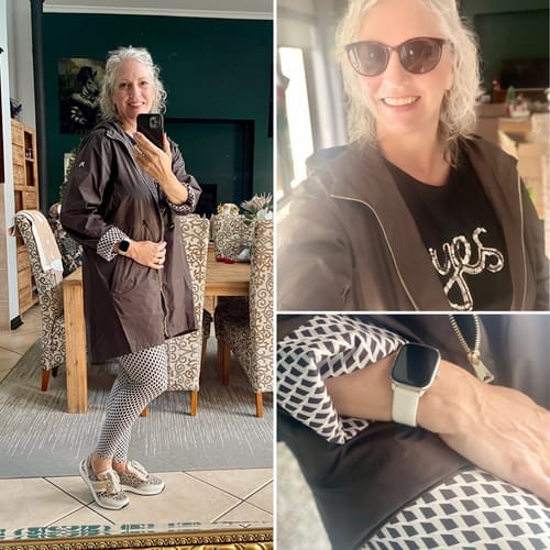 Customer photo review of Ink Butter Leggings