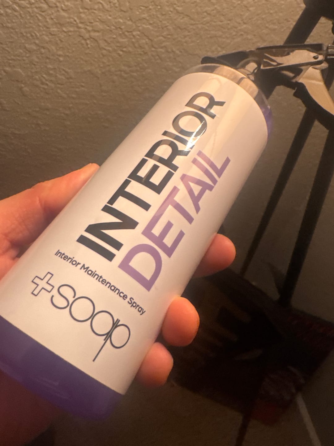 Customer photo review of +Soap Interior Detail Spray