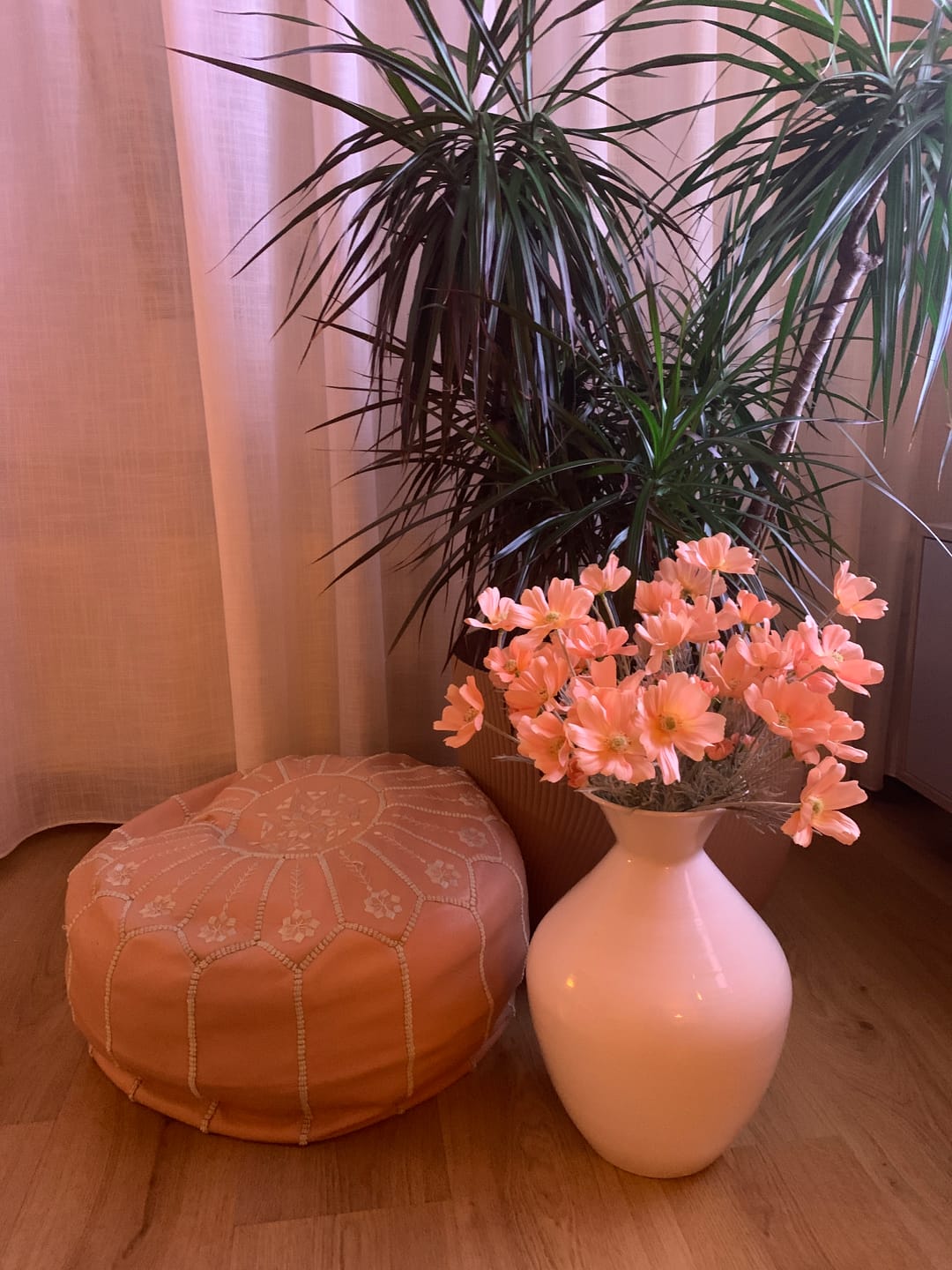 Customer photo review of Zijden Madeliefjes (10 stengels) - Peach