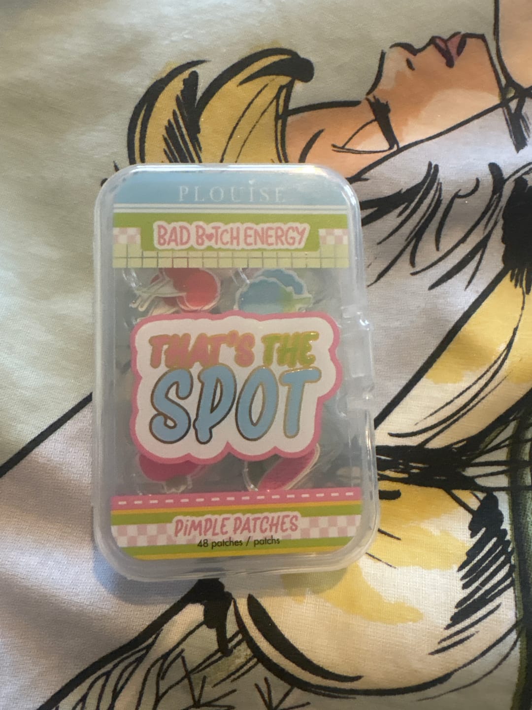 Customer photo review of P. Louise Bad Bitch That's The Spot Pimple Patches