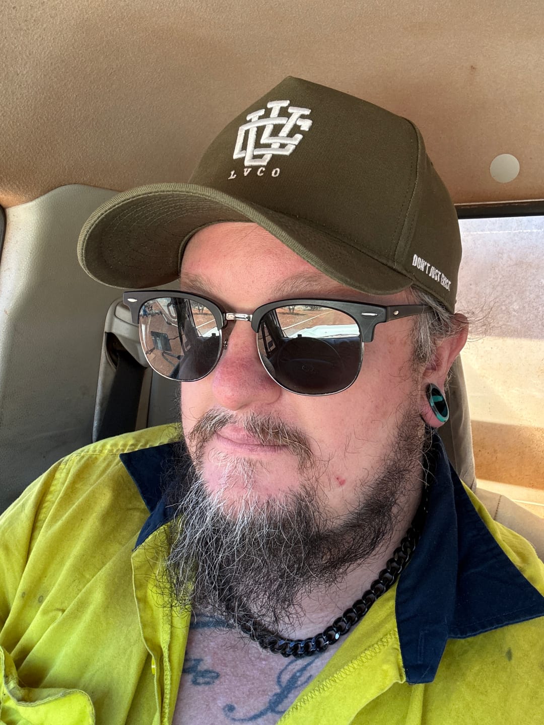 Customer photo review of ULTRA FIT Jet Black A-Frame Snapback