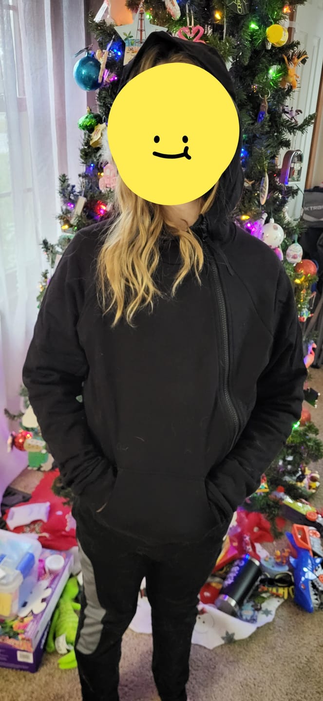 Customer photo review of Accessible Hoodie