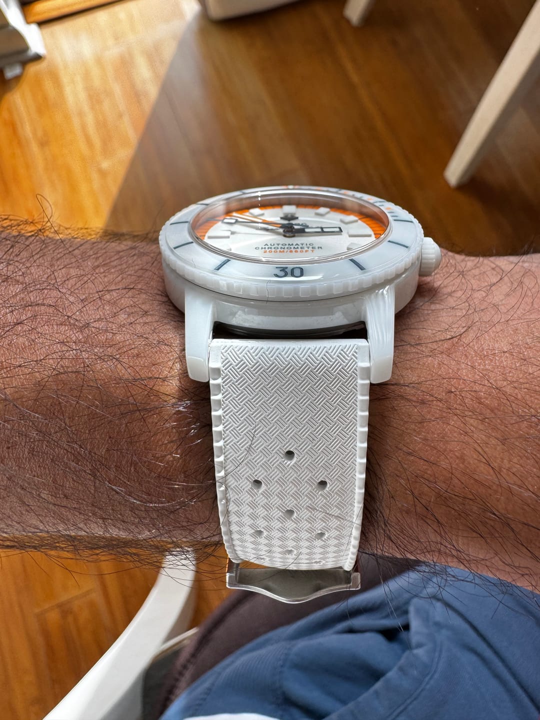 Customer photo review of Tropical Rubber - White