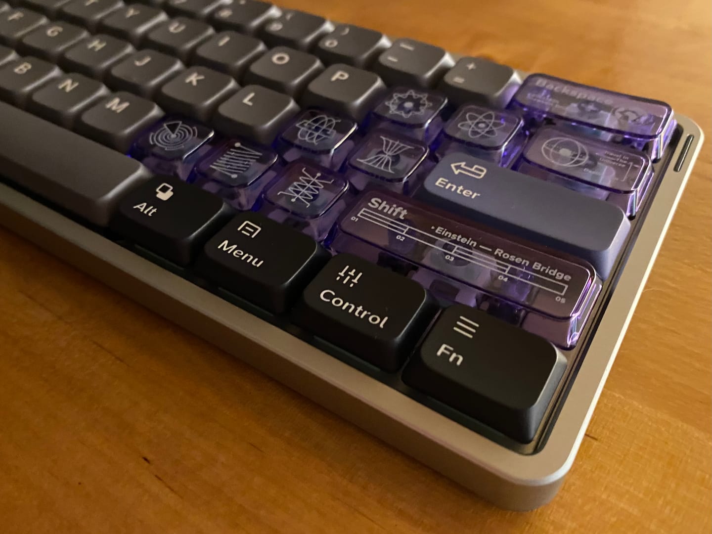 Customer photo review of NuPhy Air60 HE Klavye (Manyetik Switch / HE)