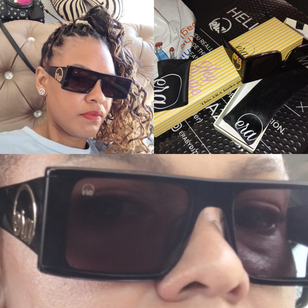 Customer photo review of Black Iconic Sunglasses