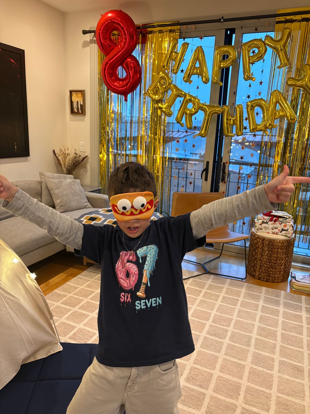 Customer photo review of Baseball Drip 67 Kids T-Shirt