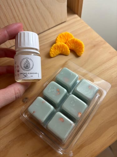 Customer photo review of Fragancia LIME BASIL & MANDARÍN