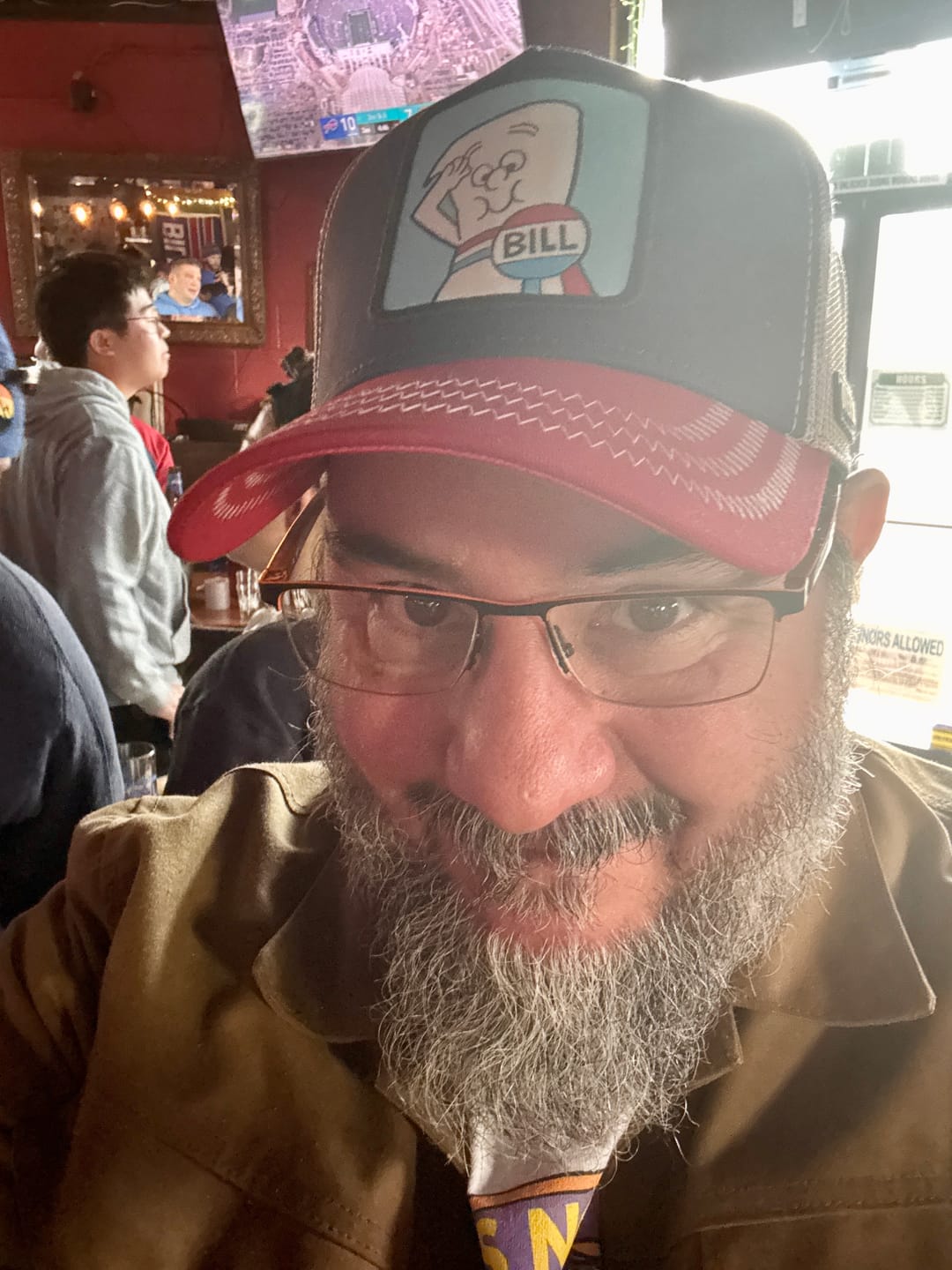 Customer photo review of OVERLORD X Schoolhouse Rock!: Bill Trucker Cap