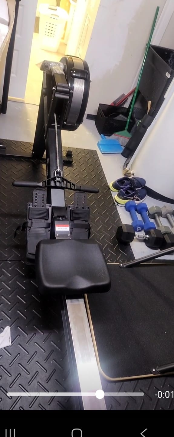 Customer photo review of Rameur à Air C2 Lion Fitness