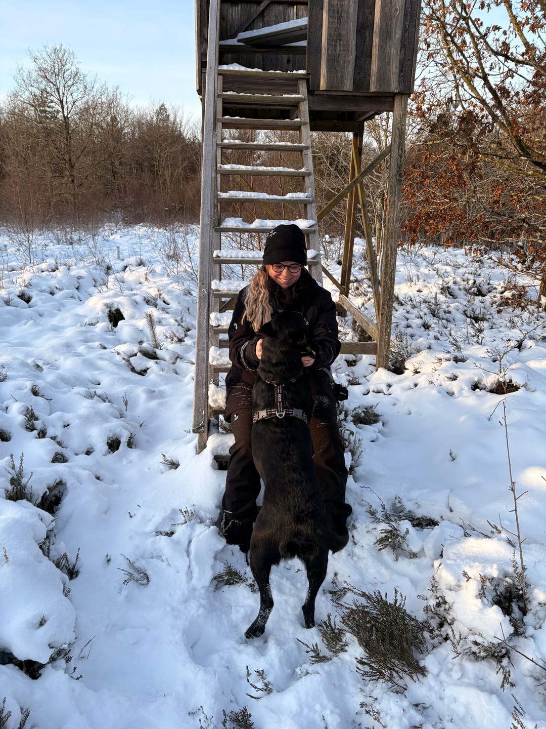 Customer photo review of DogCoach Allround Godbidshandsker | Unisex | Sort | Miley
