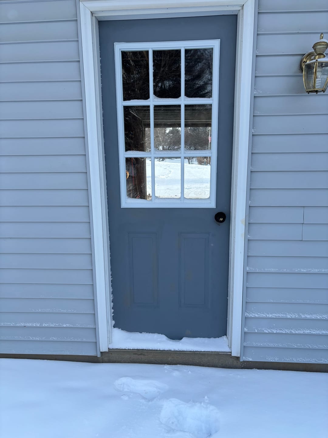 Customer photo review of Half Lite Frame Kit with 9 Grids