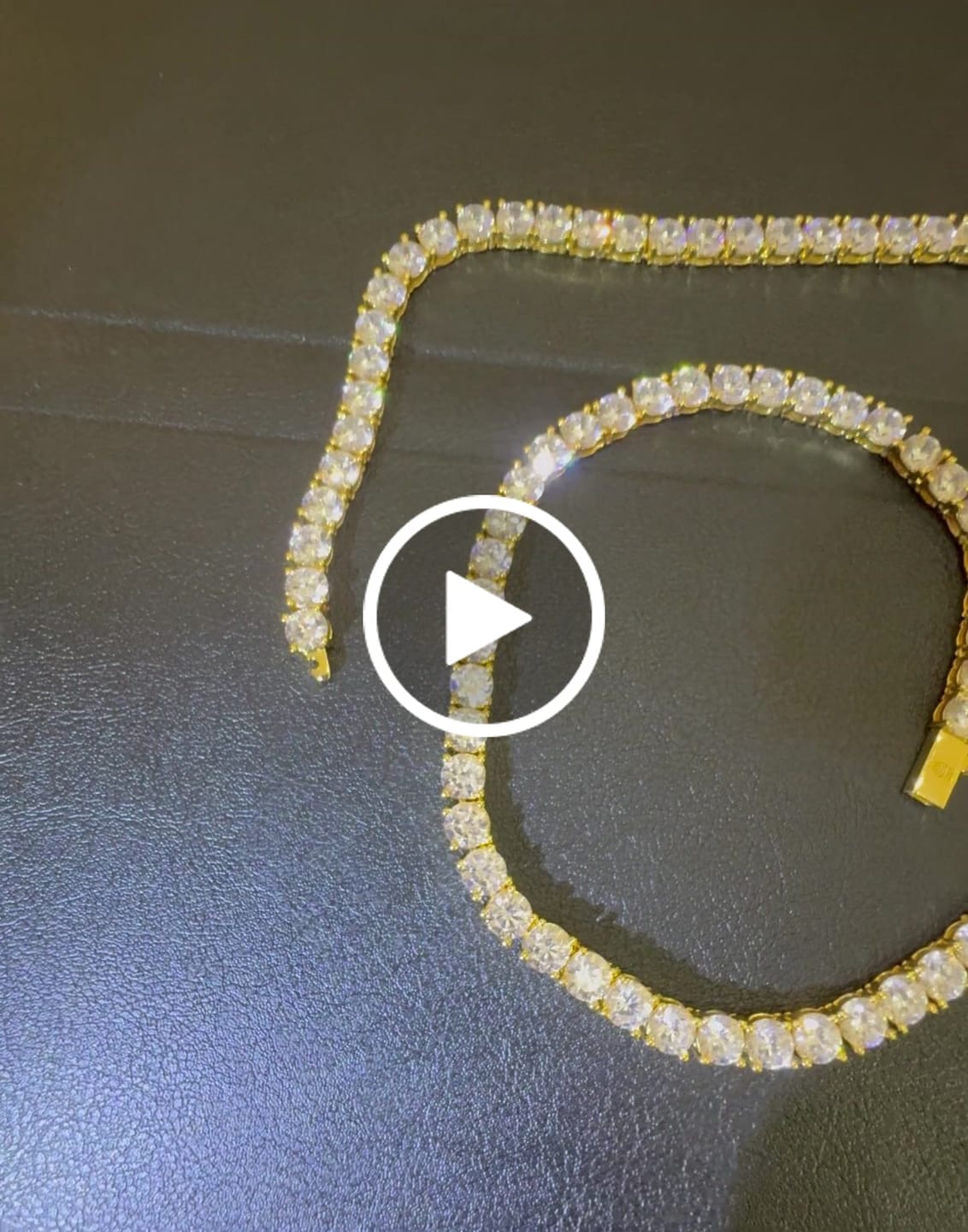 Customer video review of 6mm Tennis Chain - Gold