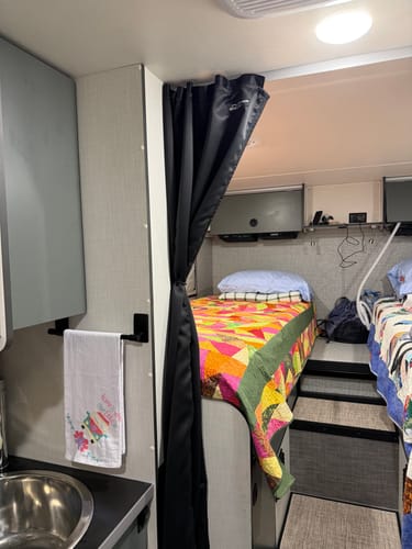 Customer photo review of Sprinter Ekko Bedroom Curtain