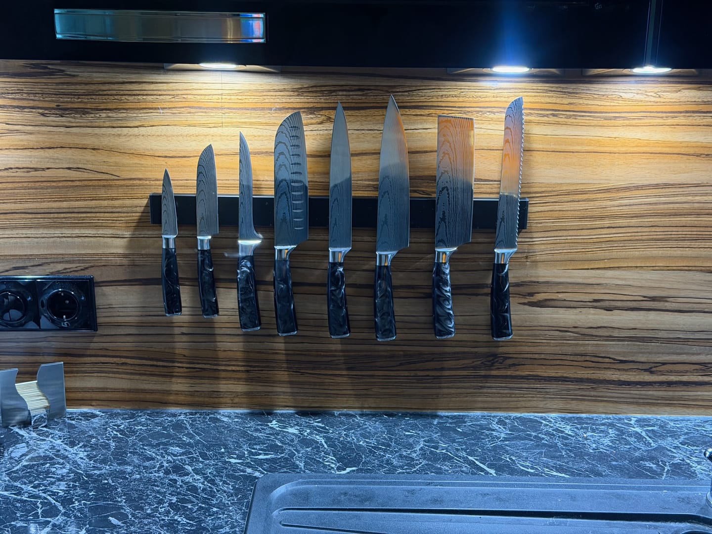 Customer photo review of Kuro Messerset Premium 8-teilig