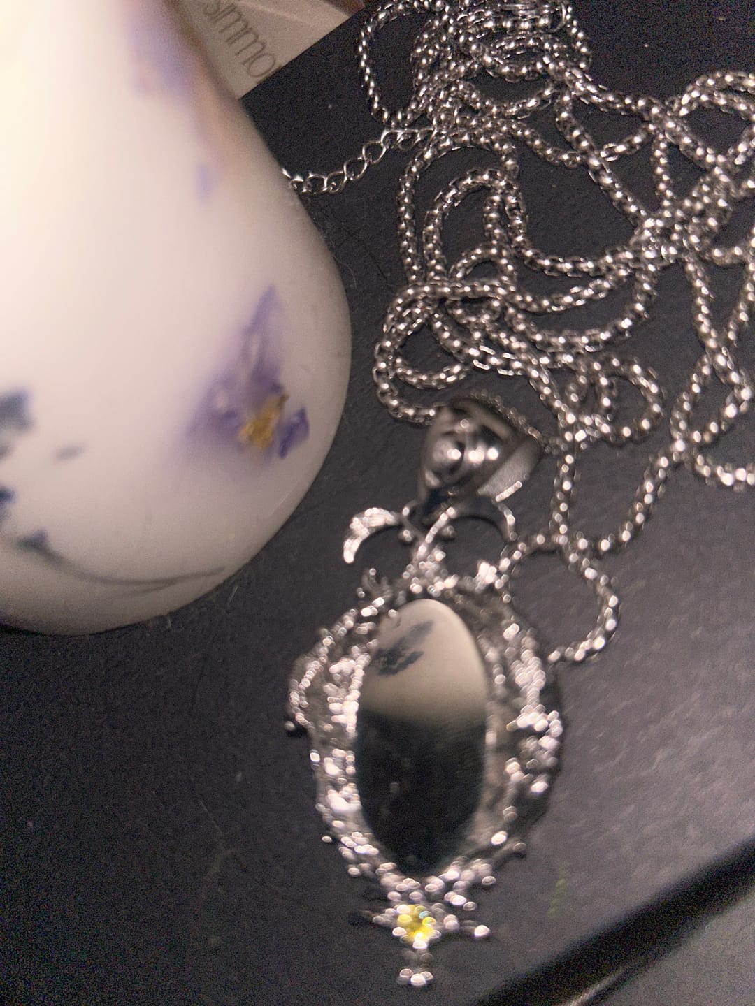 Customer photo review of MIRROR PENDANT