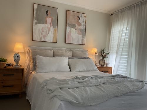 Customer photo review of People Canvas Art #PE164