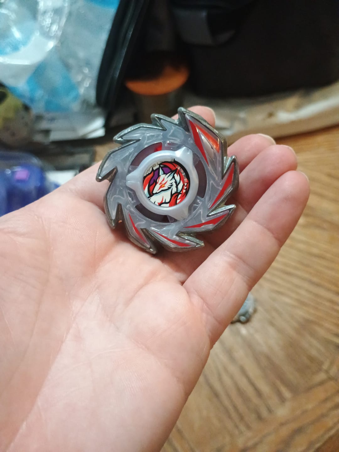 Customer photo review of Takara Tomy Beyblade X CX-06 FoxBrush J9-70GR Random Booster Select