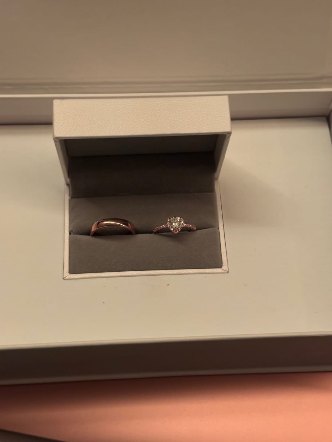 Customer photo review of Promise Ring Kit