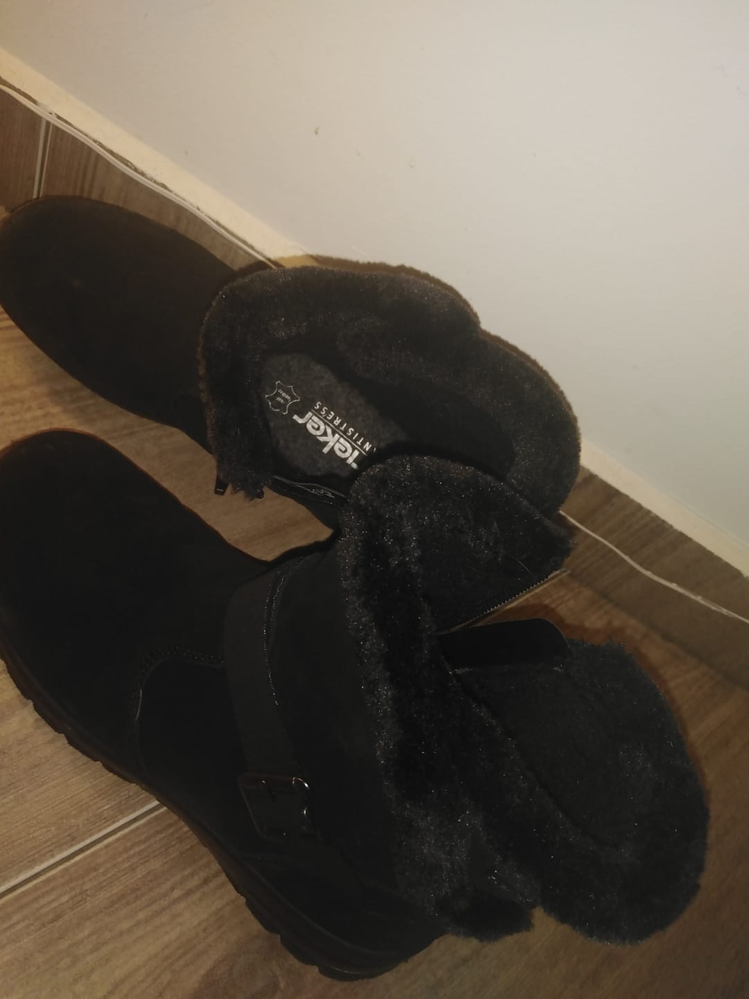 Customer photo review of Ghete Dama Piele Naturala Rieker RIEK L7179