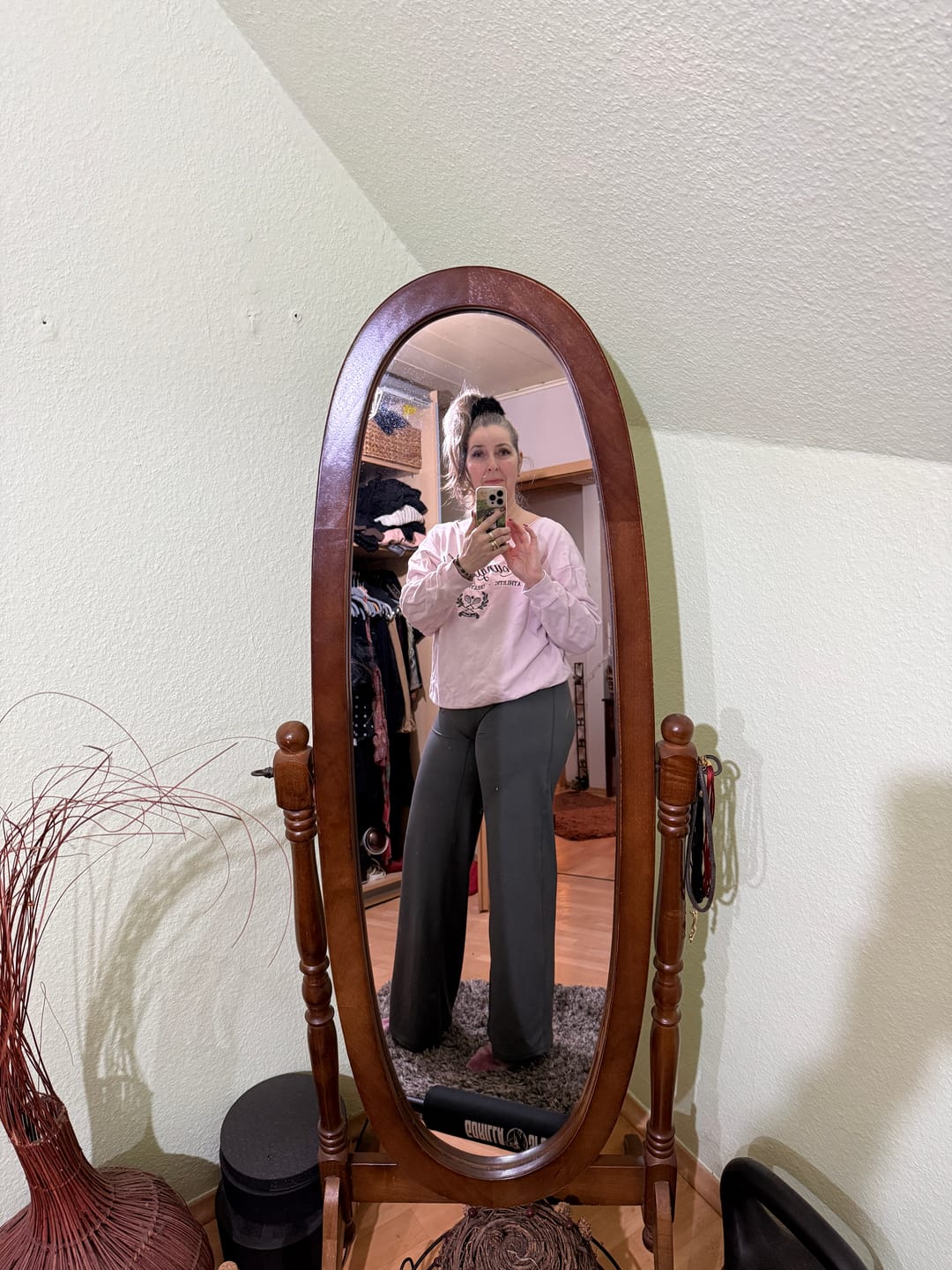 Customer photo review of W2227 - Reset Wide Leg Legging